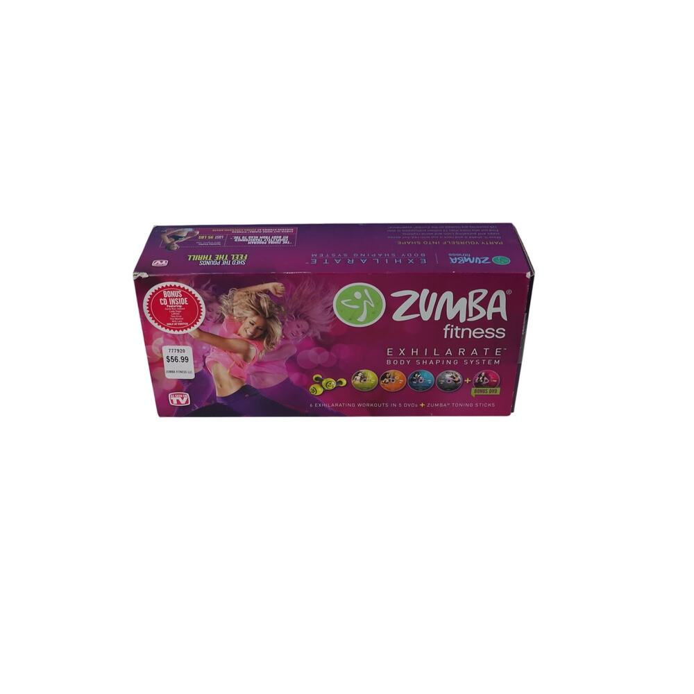 NIB Zumba Fitness Exhilarate Body Shaping System